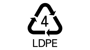 LDPE recycling symbol