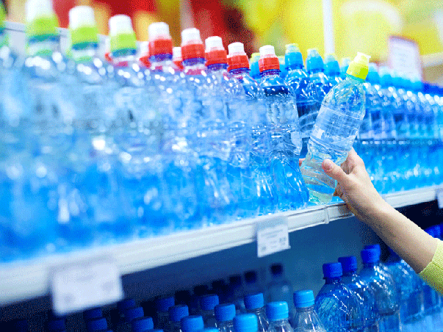 PET bottle is widely used in beverage industry