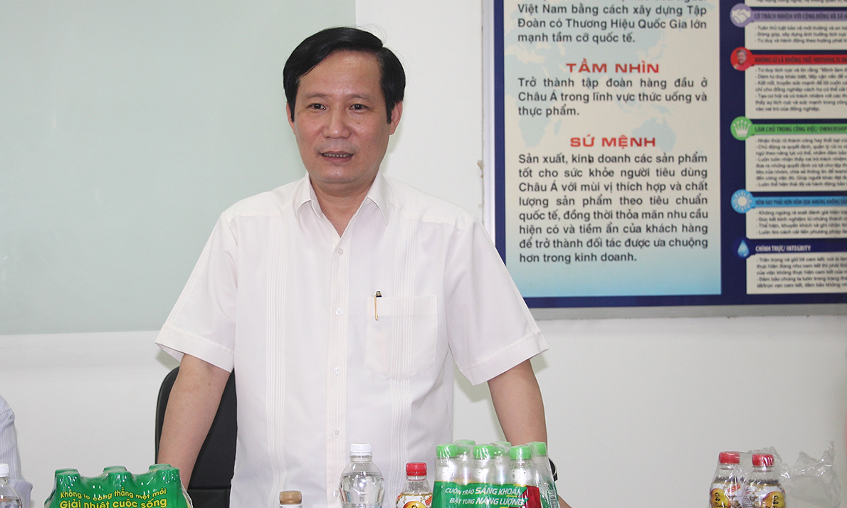 President of VCCI Vietnam Pham Tan Cong. Photo: Cong Viet